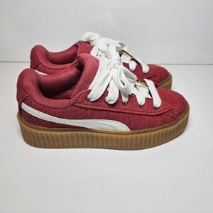 NWB Fenty x PUMA Creeper Phatty – Corduroy Red Size 5 🍎✨